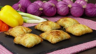 Petits chaussons feuilletés aux légumes - le choix parfait pour un déjeuner copieux ! ǀSavoureux.TV