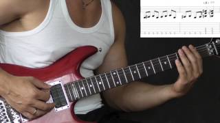 Slayer - Seasons In The Abyss - Metal Guitar Lesson (with TABS)