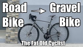 Road Bike to Gravel Bike | Off Road Practice | Panaracer GravelKing 700x35c Tubeless Tires