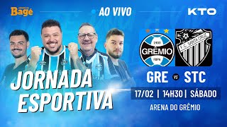 AO VIVO-JORNADA DO BAGÉ-GRÊMIO X SANTA CRUZ-DIRETO DA ARENA