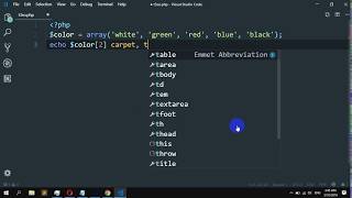 How to priny array values within a string in PHP