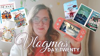 Vlogmas 20: Cozy Winter Activities To Do While You Rest (Without Guilt) 😉🎮📚