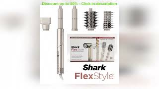 Shark HD430 FlexStyle Negative Ion Hair Dryer\u0026Airwrap,Powerful Hair Dryer Brush \u0026 Multi-Styler wi