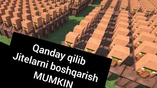 Qanday qilib jitelarni boshqarish mumkin #groxmc #minecraft #uzbek #obunaboʻling