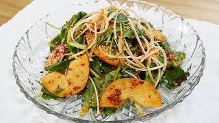 유채나물무침 ( Canola herbs sidedish )