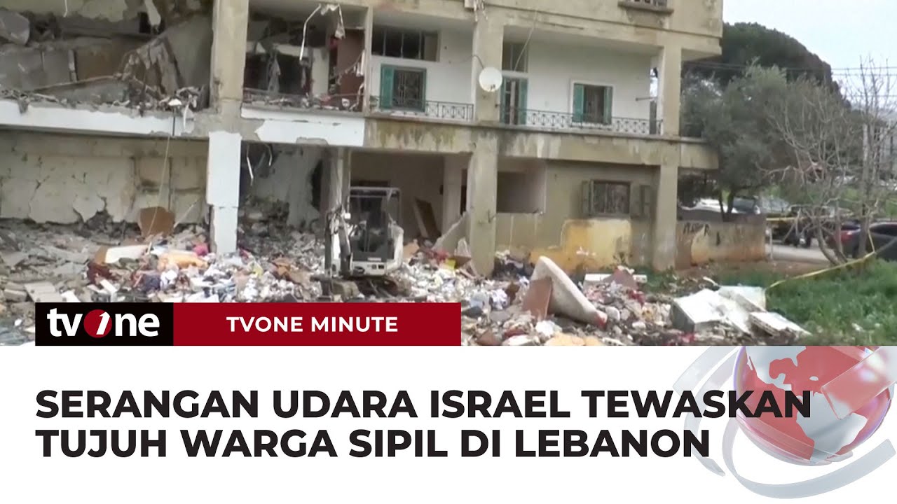 Serangan Udara Israel Tewaskan Satu Keluarga Di Lebanon Selatan | TvOne ...