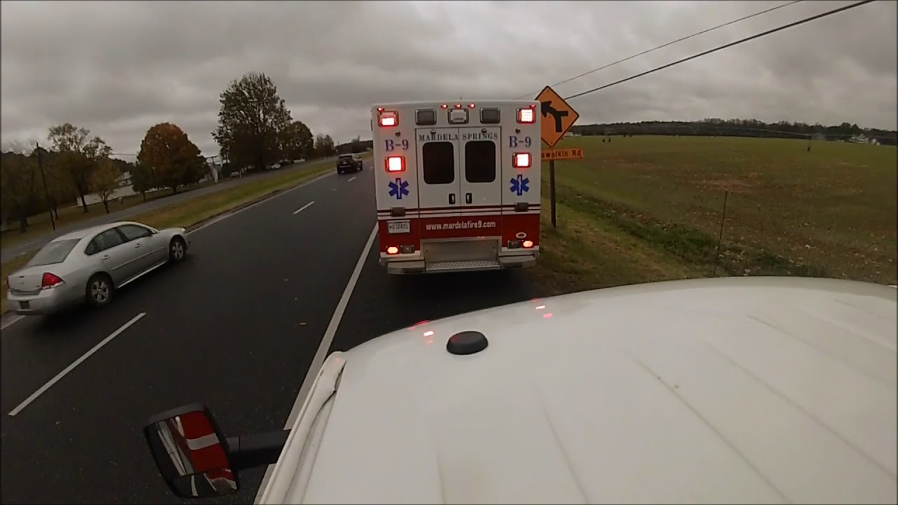 Paramedic B-5 ALS Intercept And Vehicle Accident - YouTube