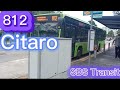 [Peak hour] SBST Mercedes-Benz Citaro on service 812 - from YITH to Before SAFRA Yishun