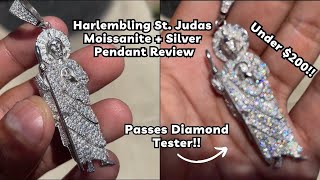 HarlemBling Moissanite St. Judas Pendant Review!