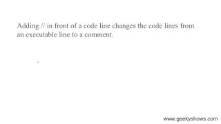 Comments in JavaScript (Hindi)