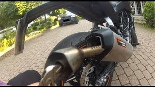 KTM Duke 125 | Sebring Powerparts Exhaust without DB-Killer