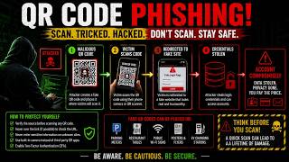 🚨 QR Code Phishing Explained: How Hackers Trick You & How to Stay Safe 🔐📱 (Avoid Scams Fast!)
