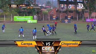 Copa Teleantioquia, Final Grupo Urabá entre Chigorodó y Carepa - Teleantioquia