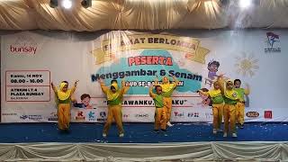 Lomba senam Paud DahLia ||| BaLikpapan Kota