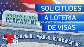 Comienzan las solicitudes a la lotería de visas