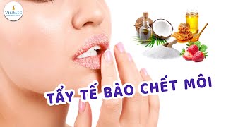 Môi tươi tắn, hồng hào nếu tẩy tế bào chết theo cách này