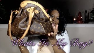 What's in my Bag Louis Vuitton Tivoli GM