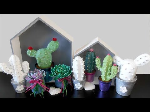 Diy Cactus Youtube