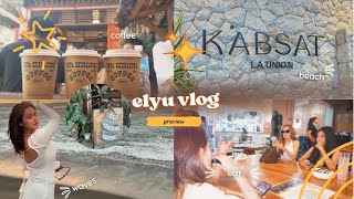 a chill, lowkey chaotic elyu vlog! 🥥 (we explore elyu \u0026 tried their famous coffee and etc) | It's E