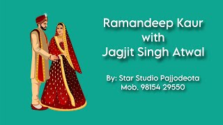 Live Ramandeep Kaur With Jagjit Singh Atwal Wedding1st Day Function