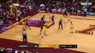 Nebraska at Minnesota - Men's Basketball Highlights