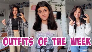 WHAT I WORE THIS WEEK TO SCHOOL! SPRING OUTFITS IDEAS! EMMA AND ELLIE