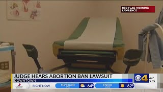 Judge considering injunction in religious freedom lawsuit against Indiana abortion ban