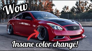 MY G37 COUPE WORK MEISTERS New Color!