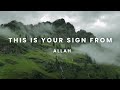 This Is Your Sign From ALLAH🤍| A Sign From Allah| Its Never To Late| Allah Loves You|