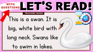 LET'S READ! | READING COMPREHENSION | QUESTIONS \u0026 ANSWERS | PRACTICE READING ENGLISH | TEACHING MAMA