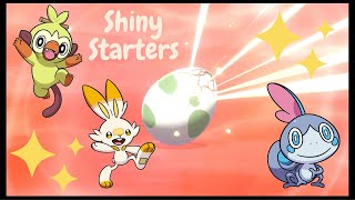 Shiny Living Dex Hunt 9/397 Shiny Starter Pokemon!