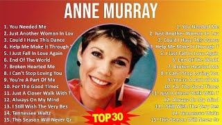 A n n e M u r r a y MIX Best Songs, Greatest Hits ~ 1960s Music ~ Top Country, Soft Rock, Adult,...
