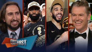Celtics win 2024 NBA Finals: Brown awarded MVP & Tatum silence doubters? | NBA | FIRST THINGS FIRST