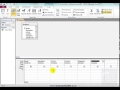 Creating a report based on a query in Microsoft Access