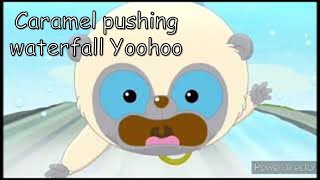 Yoohoo and Friends - Caramel pushing waterfall Yoohoo