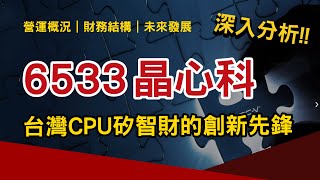 【6533 晶心科】智慧核心，改變世界：晶心科CPU IP矽智財的革命性影響｜台灣個股深入分析｜好韭不見