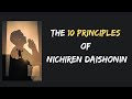 The 10 Principles of Nichiren Daishonin | Nichiren Buddhism