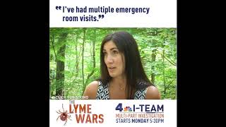 News 4 New York: I-Team "The Lyme Wars", Monday, October 23rd at 6pm