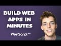 Create Web Based Python Apps in the Cloud with WayScript (Made Easy!)