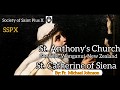 SSPXNZLIVE - St. Catherine of Siena Private Low Mass - 30 April 2020