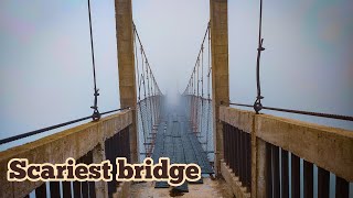 RANGKYLLIAW, MAWRAH |Scariest bridge in meghalaya and its beautiful views (ka jingkieng ba i ngiew)