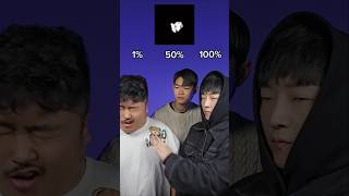 1% vs 50% vs 100% #beatbox #tiktok