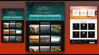 Designing a Tour, Travel and Tourism Website in HTML, CSS And JavaScript