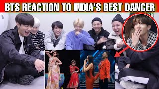 BTS REACTION TO INDIA'S BEST DANCER || BTS REACTION TO BOLLYWOOD SONGS ||Nora fatehi viral video