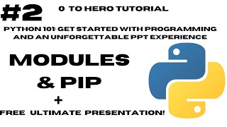 Exploring Python Modules and Using Pip | Python Tutorial | Python 101 | Code Genius