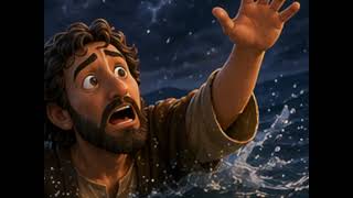 🌊 Jesus Walks on Water | A Powerful Bible Story for Kids & Families ✨