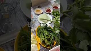 캠핑 베란다캠핑 브이로그 #캠핑 #베란다캠핑 #바베큐파티 #삼겹살