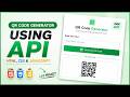 Build a QR Code Generator Using API | HTML CSS JavaScript | JavaScript Project for Beginners