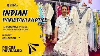 Indian and Pakistani कुर्ती ka biggest Collection | Biggest Manufacturer | Gandhinagar Market Delhi