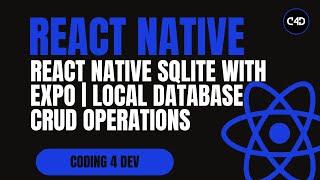 React Native SQLite with Expo 📊 Local Database Tutorial | CRUD Operations